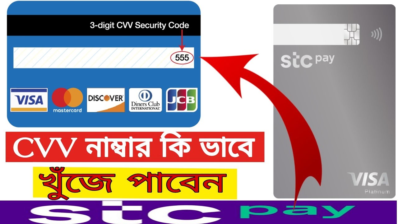 Stc pay Active Visa Card and Find CVV Number YouTube