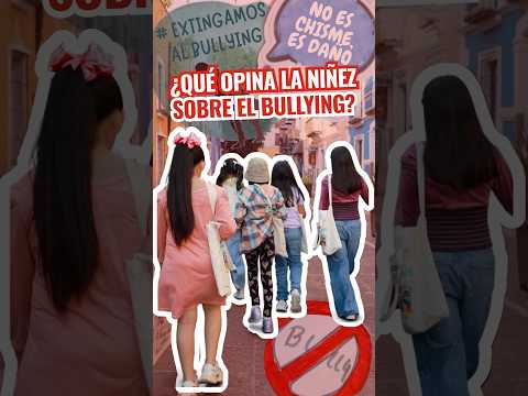¿Qué piensa la niñez sobre el bullying? | Save the Children