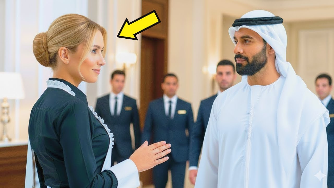 🔴Miközben Mindenki Üvöltött A Recepción, A Pincérnő Meglátta A Milliomost… És Arabul Üdvözölte!