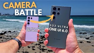 S23 Ultra CAMERA BATTLE - One UI 6 vs One UI 5 - Is it BETTER?