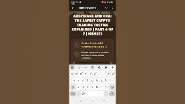 MemeFi | Arbitrage And DCA: Part 4 Of 5 | today 18 October 2024 code