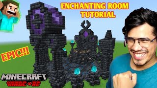 @AnshuBisht Epic Enchanting Room Tutorial | Gamerfleet Epic Enchanting Room In Minecraft Hardcore