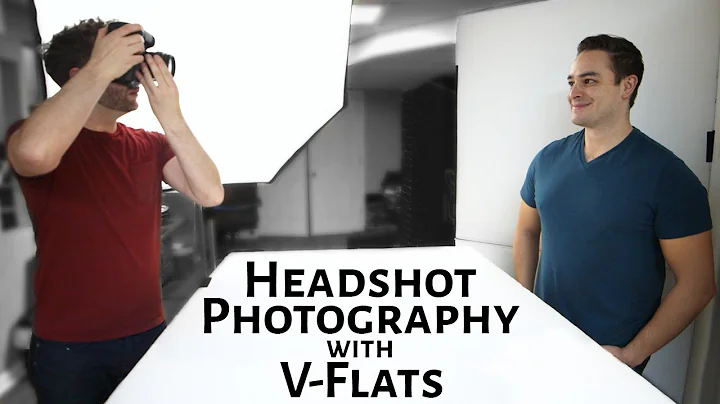 How To Shoot Headshots With V-Flats