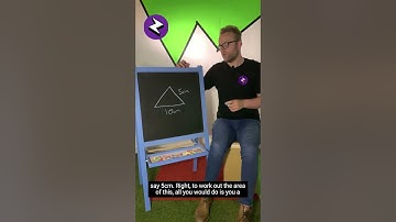 Zap Maths Tutorials: Area (Triangle)