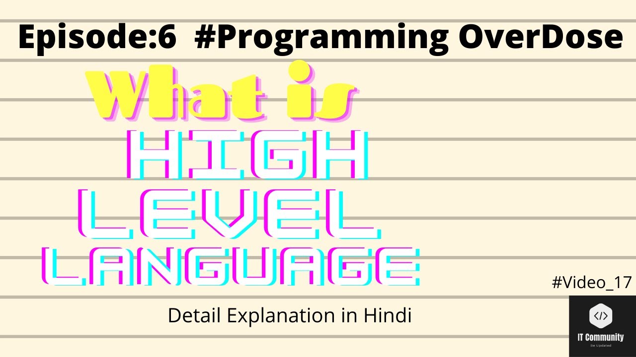 episode-6-what-is-high-level-language-in-hindi-youtube
