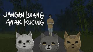 Jangan Buang Anak Kucing - Gloomy Sunday Club Animasi Horor Kartun Hantu
