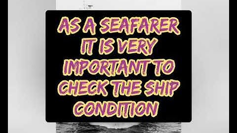 THE EFFECT OF HUMAN ERROR IN A SHIP