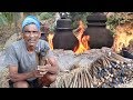 GENGUL PALM SPROUT Cooking In My Village | Tender Palm Shoots | Tegalu Oldest Indian Village Food