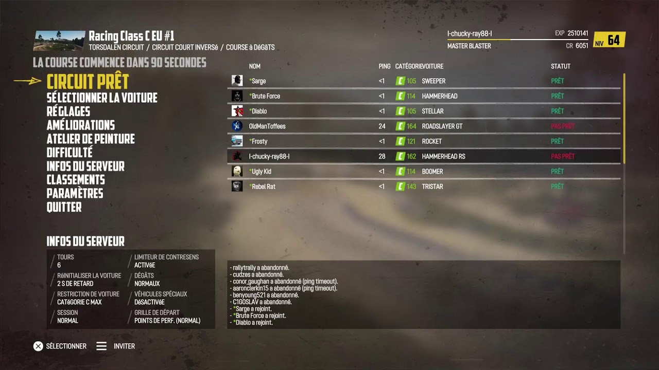 🔴🐺 [LIVE FR PS5] 🐺😋 WRECKFEST 😎🐺