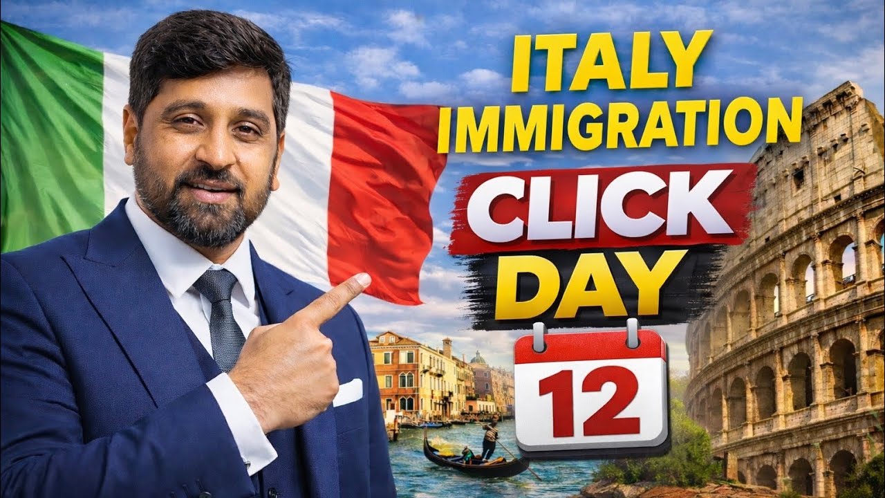 Italy Immigration Click Day 12 January 2026 |قسمت کا فیصلہ 🇮🇹