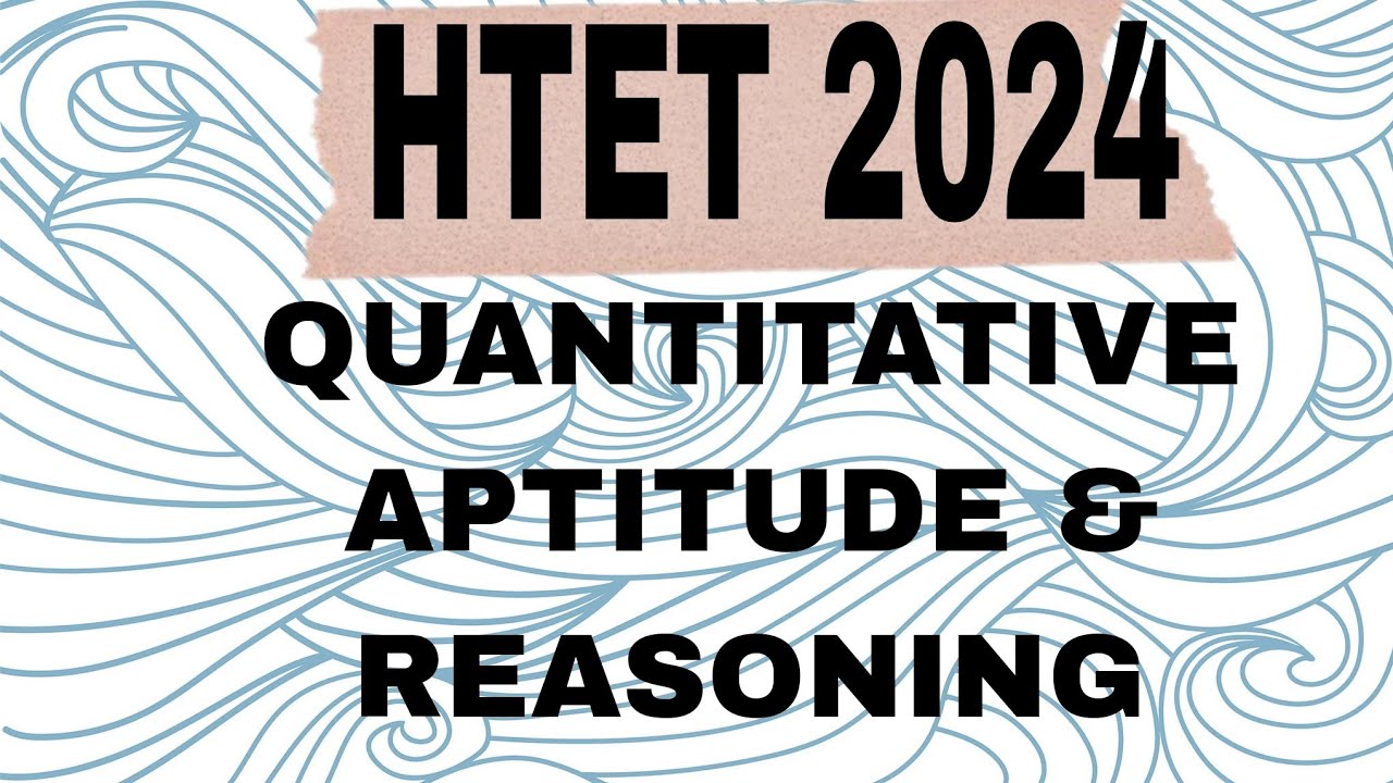 QUANT Reasoning for HTET, TET  Exam | Learning with Urvashi