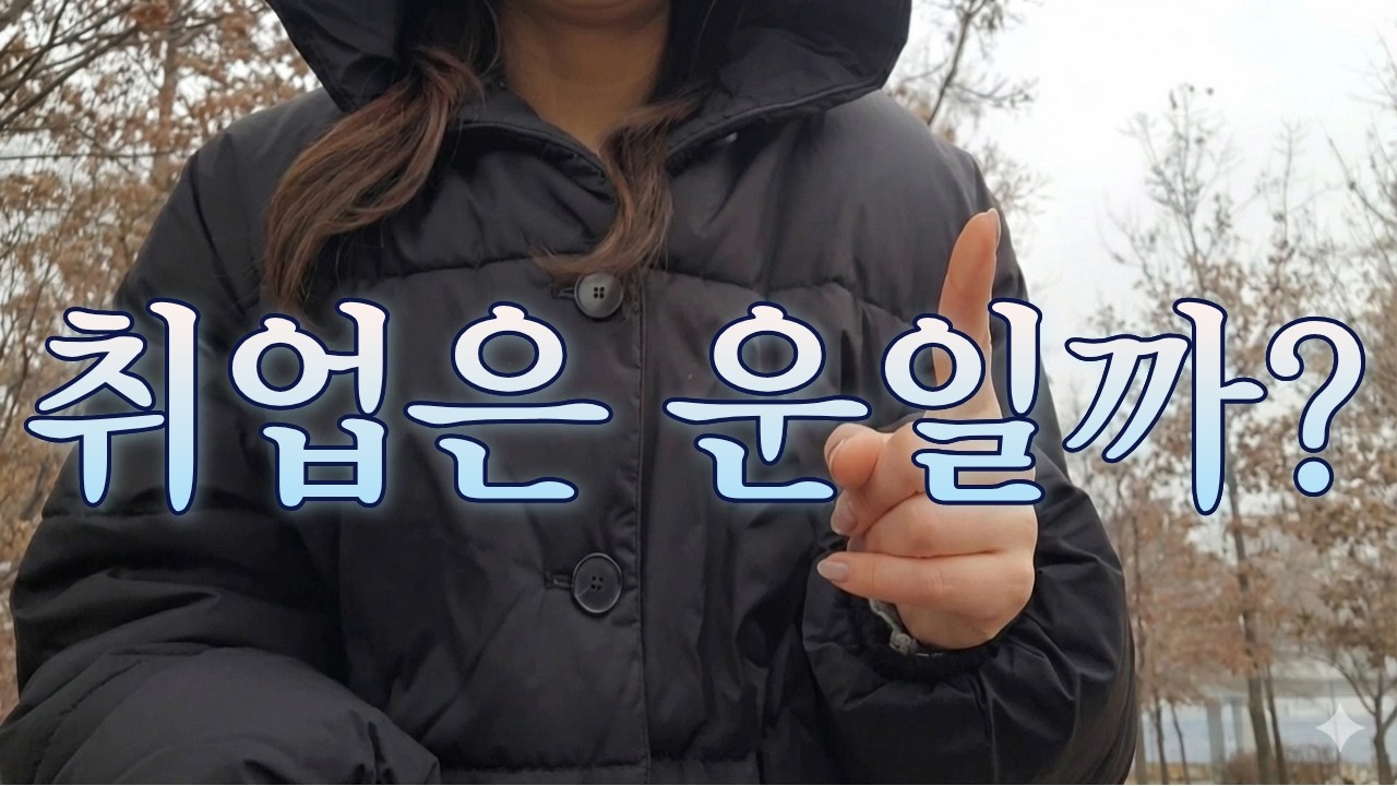 취업이 운이라고요? 1년 다녀보니 확신이 생겼습니다. (진짜 이유)