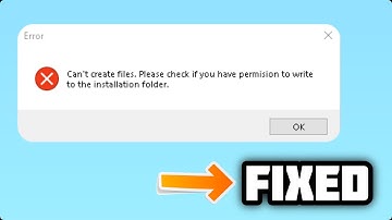 (FIXED) "Can’t create files" error in Windows Installation Assistant