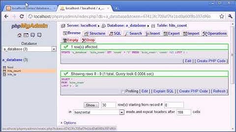 Beginner PHP Creating a Database Hit Counter Part 2 PHP Training In Jaipur | PHP Training Jaipur