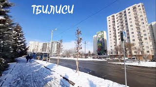 Зима в Тбилиси.