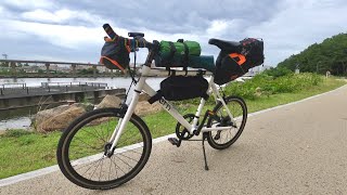 【ソロキャンプ】バイクパッキングで行く海沿いキャンプ-Bikepacking
