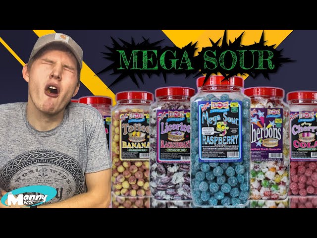 Sourest Candy In The World (Barnett's Mega Sour Challenge) 
