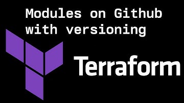 Terraform modules on Github with versioning