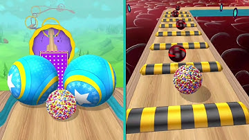 💞Going Balls -SpeedRun Gameplay  💥Bonus Level  VS Portal Run🎊