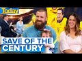 Socceroos goalkeeping hero explains 'Grey Wiggle' antics against Peru | Today Show Australia