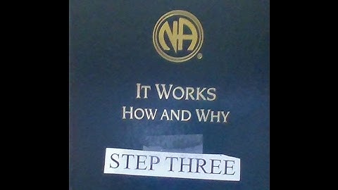 STEP THREE, It Works, How & Why NA