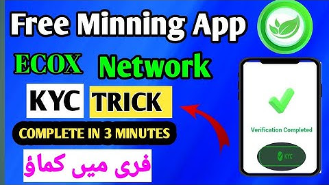 ECOX Network KYC Trick ) How to Work - Complete KYC in 3 minutes Adnan Tricks