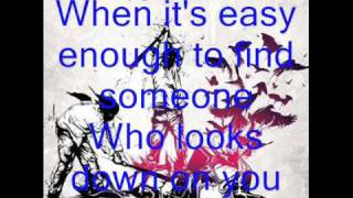 three days grace someone who cares  lyrics
