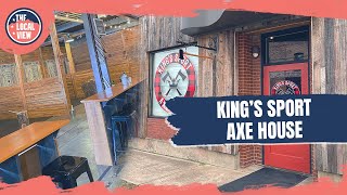KING'S SPORT AXE HOUSE: Fun Axe Throwing Sessions in Downtown Kingsport, Tennessee | The Local View