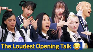 [Knowing Bros] SWF2 leaders are here! The Loudest Knowing Bros Opening Talk of All Time😂