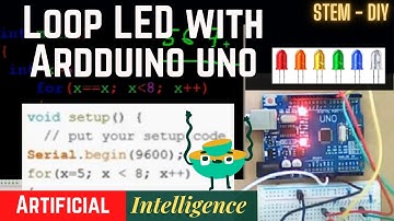 How to Loop LED with Arduino Controller? | Arduino UNO Coding Part #3