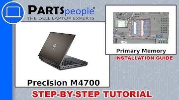 Dell Precision M4700 (P21F001) Primary Memory How-To Video Tutorial