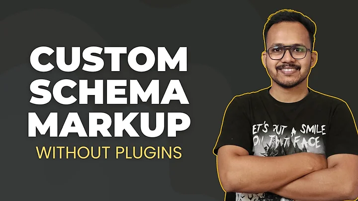 How to Add Custom schema Markup in WordPress without plugins