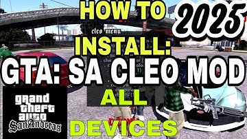How To Install Cleo Cheats For GTA San Andreas | Support All Android Devices (2025)