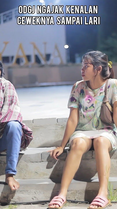 Minta kenalan Ceweknya malah lari #shorts #prankgembel #gembel #odgj #ilhamsupervr