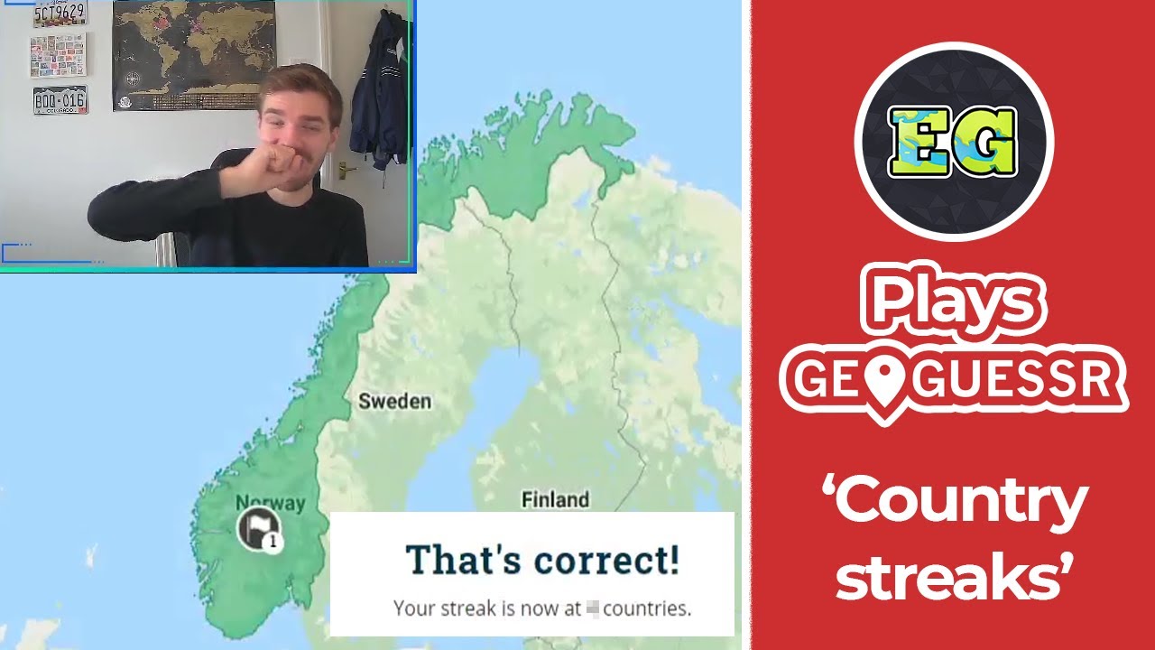 GEOGUESSR - How many countries can I get in a row? - YouTube