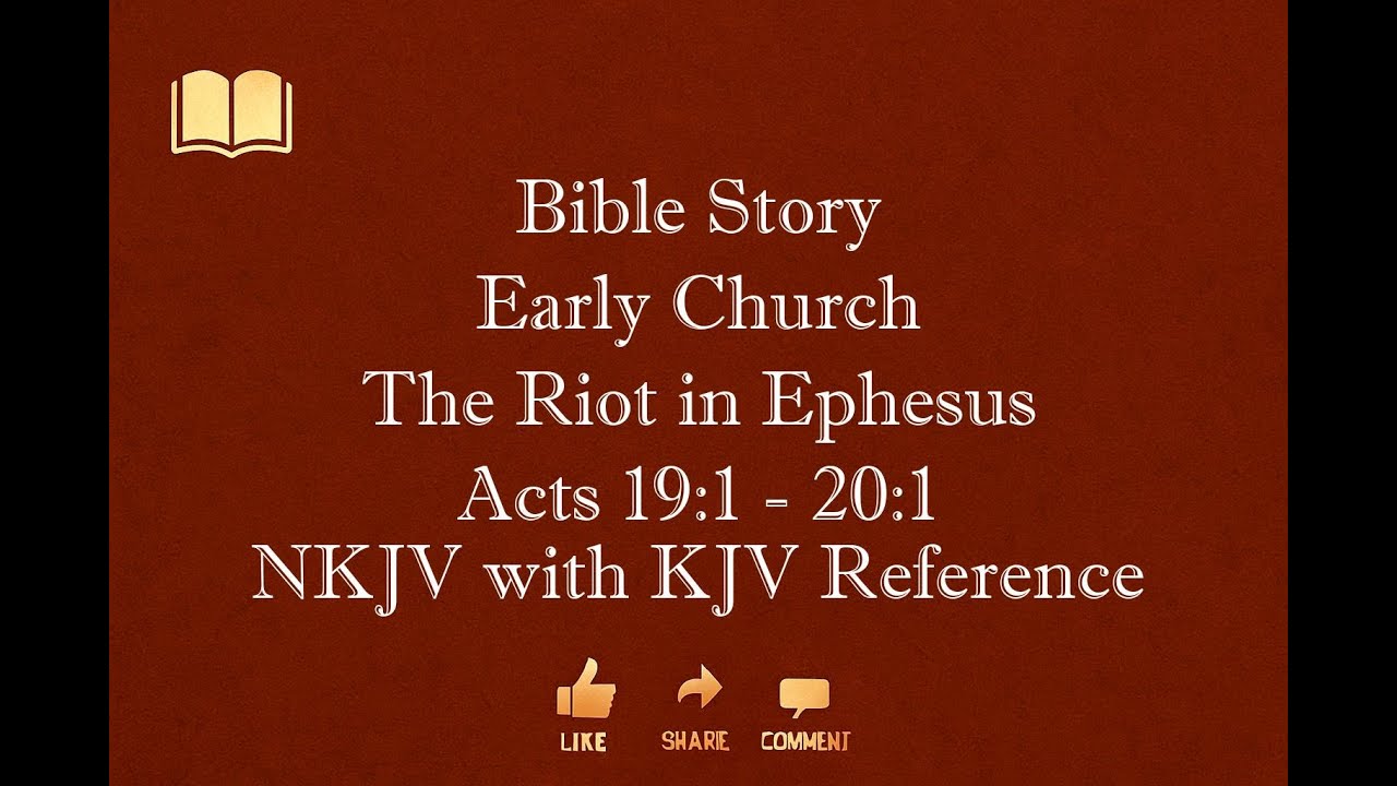 Bible Story 215 of 219 Early Church The Riot in Ephesus NKJV with KJV ...