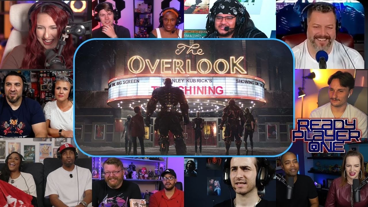 TOP "The Shining & The Second Key Scene" Ready Player One (2018) Movie Reactions