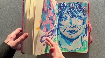 NCAD Portfolio Submission 2025 | sketchbook #2