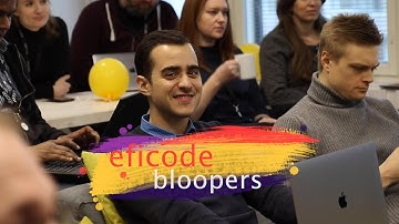 Happy bloopers from the Humans of Eficode