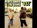 People under the stairs  acid raindrops