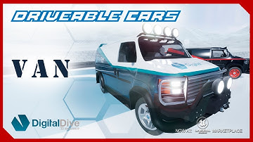 Driveable Cars: Van 1