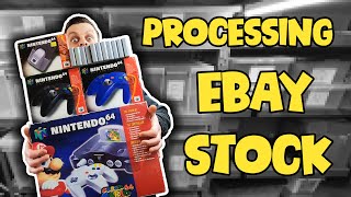 How I Process Stock For My Full Time eBay Business!