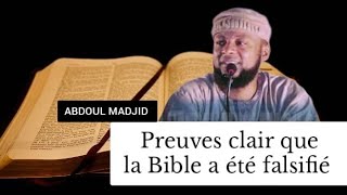 ABDOUL MADJID prouver que la Bible a été falsifié #abdoul #madjid #islam #ddr #dawah #rappel #debat