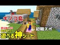 【マイクラ統合版神シード】Ver1.20 , 1.21共通。初期スポが村の中は最高だ！初心者もSwitchでも楽しめる！(動画撮影時Ver1.20.15)