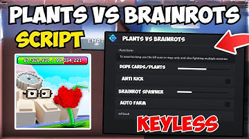 NEW Plants vs Brainrots Script Is Actually BROKEN… Auto Farm, Dupe & Instant Kill (No Key)