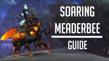 SOARING MEADERBEE - quick guide for new Bee mount from The War Within! #thewarwithin #wow #guide