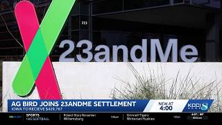 Iowa to receive payout from 23andMe data breach settlement