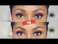 HOW TO DRAW EYEBROWS - TWO TYPES  | DIMMA UMEH