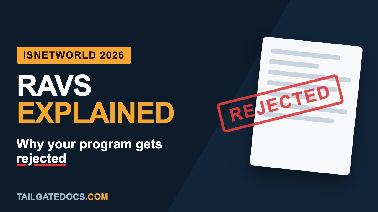 What Safety Program Does ISNetworld Require? (RAVS Explained)