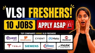 VLSI Freshers Jobs 2026 🔥 | 09 Top Companies Hiring | 10 Openings | The Silicon Sandbox